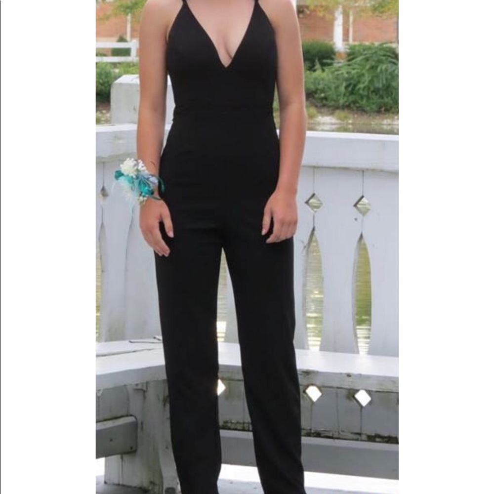 Black jumpsuit